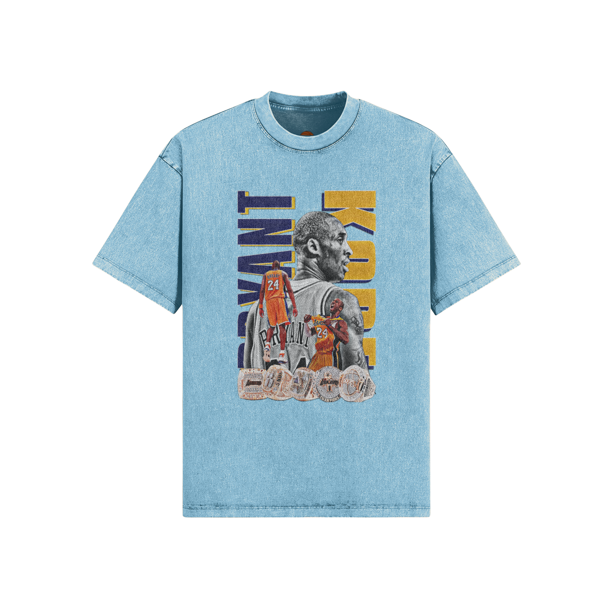 Kobe 5 Rings Vintage Tee