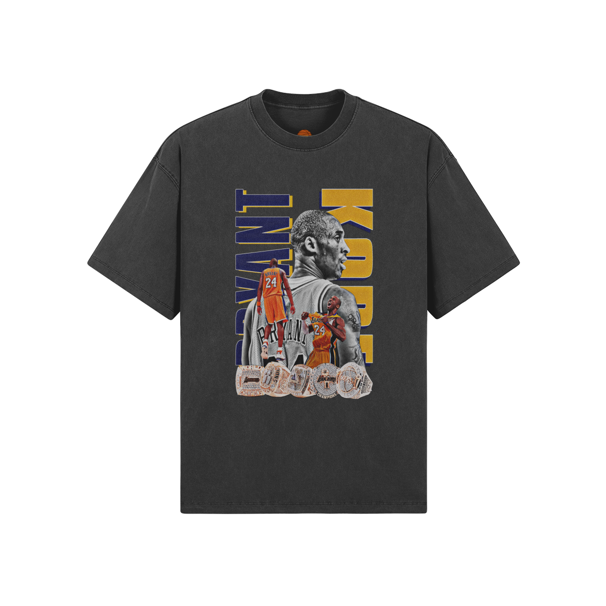 Kobe 5 Rings Vintage Tee