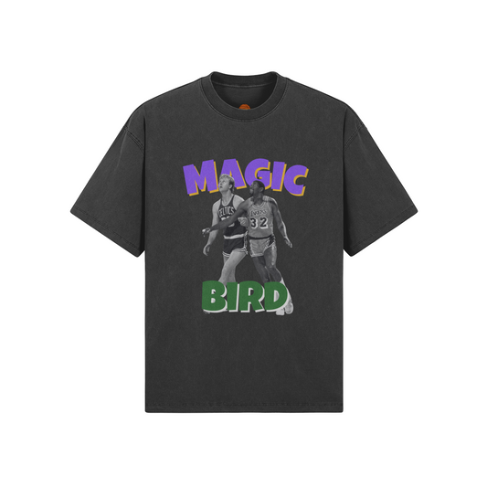 Magic vs Bird Vintage Tee