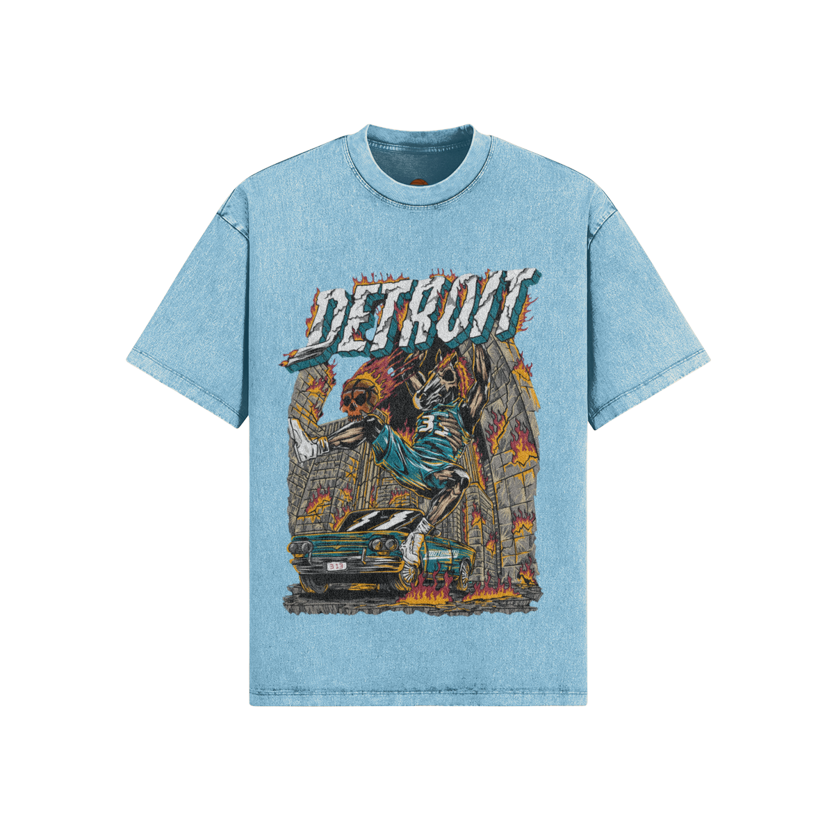 Pistons Vintage Tee