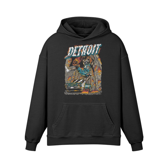 Pistons Vintage Hoodie